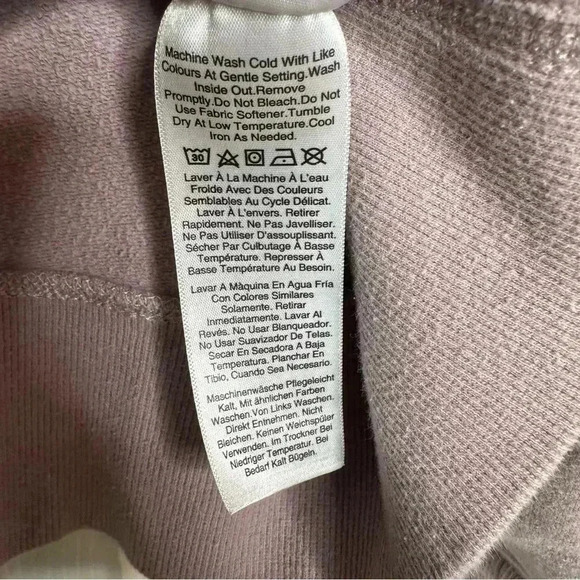 DKNY Sport Sweatshirt Crew Neck Purple Size Medium - Picture 10 of 16